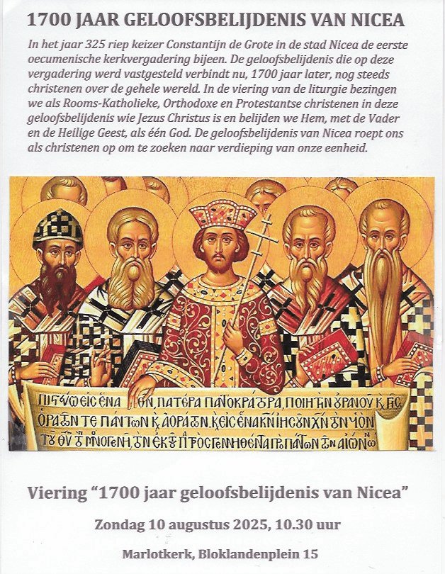 1700 jaar Geloofsbelijdenis van Nicea